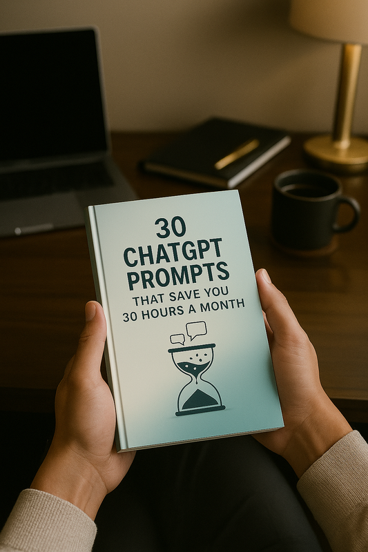 30 Chatgpt Prompts that save you 30 hours a month